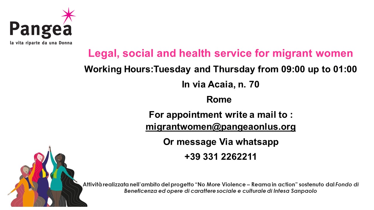 sportello migranti - ENGLISH